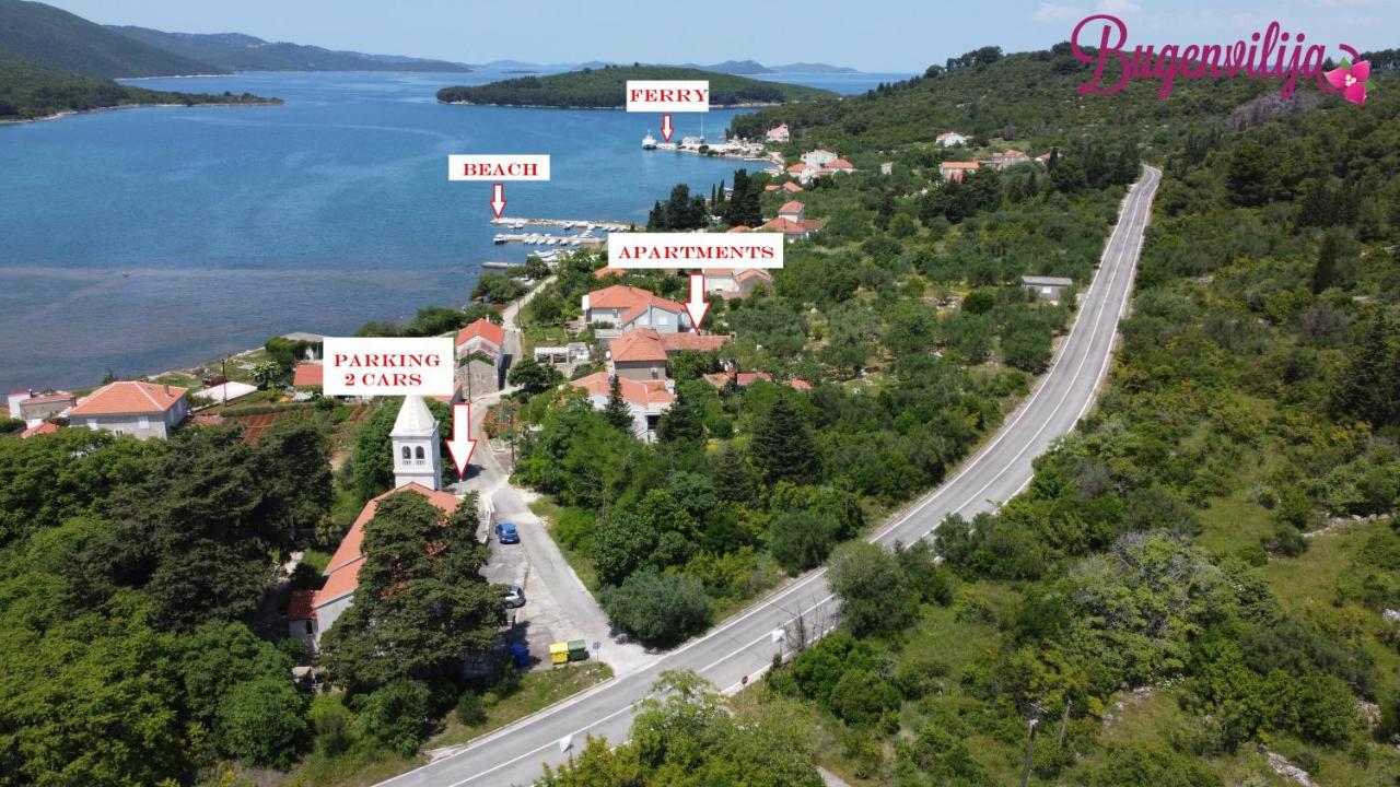 Apartmani Bugenvilija Brbinj 外观 照片
